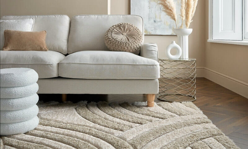 Kusový koberec Indulgence Velvet Carved Natural